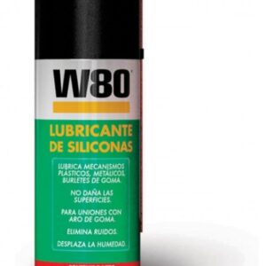 W80 Lubricante de silicona Aerosol 240 ml — Varios