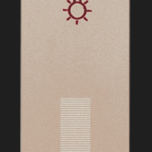 Pulsador Luz 16A/250V-1 — Modulos pulsadores