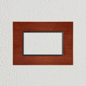 Madera Caoba — Conjunto puente plaqueta Madera