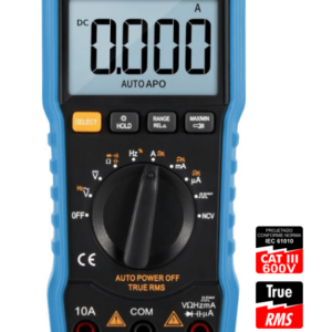 Multímetro digital Minipa categoría III ET-1507B — Multimetros