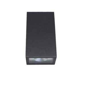 2x6W Bidireccional rectangular IP54 aluminio 3000K LED-WL5102