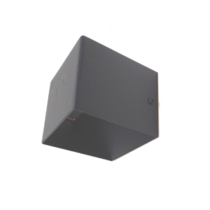 Bi-direccional cubo aluminio IP65 3000K WT2701C-5W BK — Apliques
