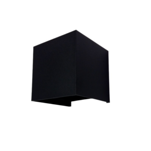 Bi-direccional cubo aluminio IP65 3000K WT2701C-10W WH / BK — Apliques