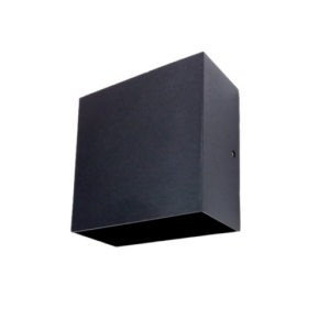 Bi-direccional cuadrado aluminio IP65 3000K WT2272/2 2x5W — Apliques