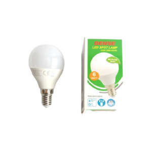 GOTA LED E14 COD: LED-G45 6W