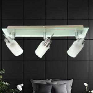 Spot triple transparente pared 637-3DB — Spots