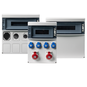Cofrets para tomas de corriente IP65 — Montajes especiales