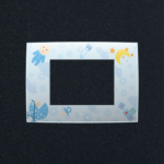 Plaqueta 3M estampa celeste -3 — Plaquetas colores