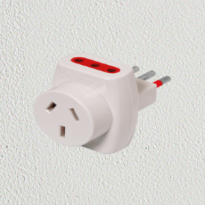 Adaptador NEMA + 2 tomas 3L a ficha 3L — Adaptadores