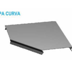 Tapa curva D90101 — Bandejas Metalicas