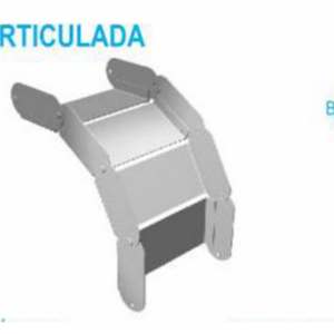 Curva Articulada D90536/A — Bandejas Metalicas