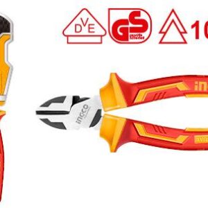 ALICATE AISLADO 6" CORTE DIAGONAL INGCO Cód. ING_HIHLDCP28160 — Herramientas de mano