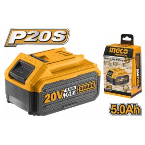 BATERIA 20V 5AH P20S INGCO ING_FBLI2003 — Bateria de litio y cargadores